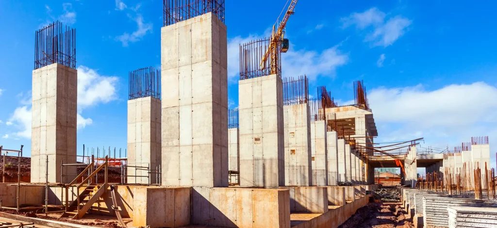 Rodney Concrete foundations for residential and commercial builds.